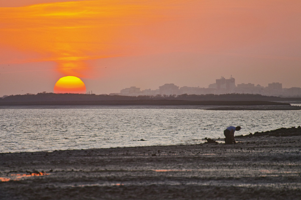 Playa del Rompido, en Huelva