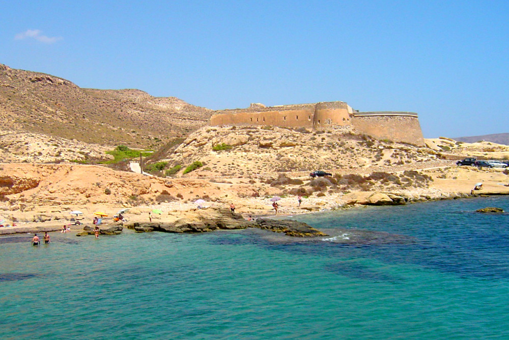 Playa del Playazo en Rodalquilar, Almería