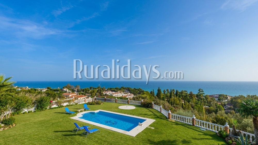 Holiday villa with sea views in Benalmádena - MAL1890