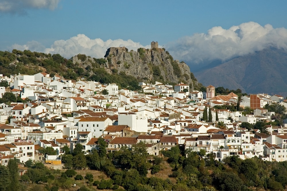 El pueblo blanco de Gaucín (Málaga)
