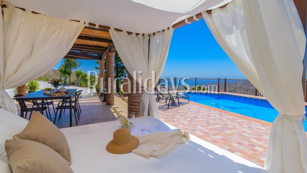 Ferienhaus mit Meerblick in Torrox (Malaga) - MAL1518