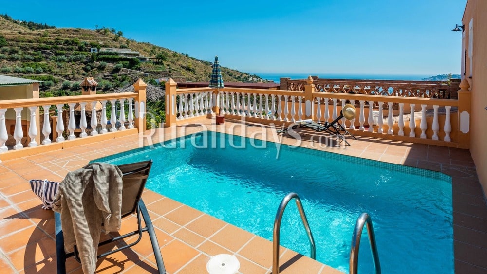 Accueillante maison de vacances avec vue sur la mer à Almuñecar - GRA0882