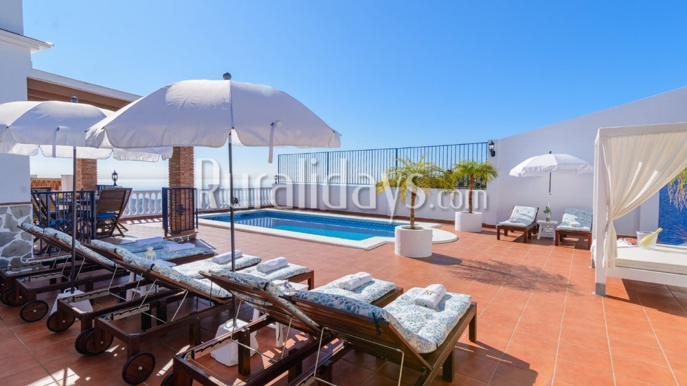 Modern-design villa with private pool in Torrox - MAL1278