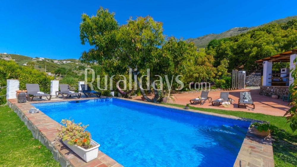 Splendid charming villa in the hills of Frigiliana - MAL1223