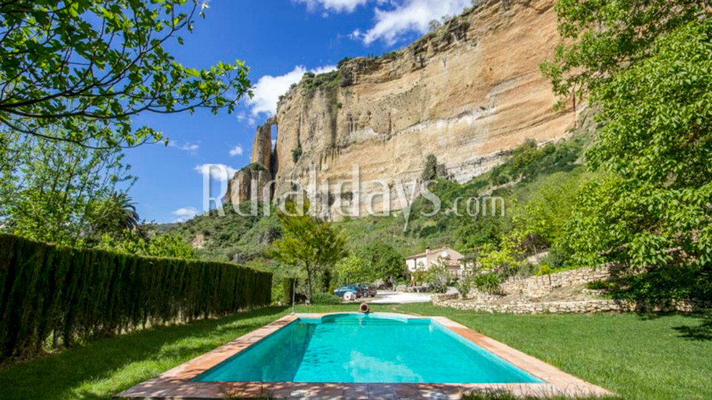 Espectacular villa de vacaciones a los pies del Tajo de Ronda