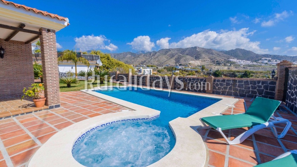 Villa spacieuse dans les montagnes, proche de Nerja