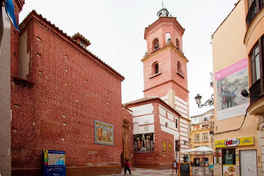 Iglesia de los Santos Mártires en Málaga capital